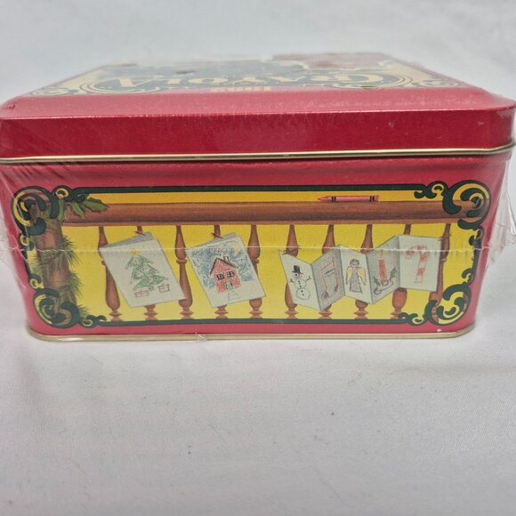 Crayola Crayons VINTAGE 1992 Holiday Collectors Tin Gift Box SEALED NEW!!! - Picture 5 of 6